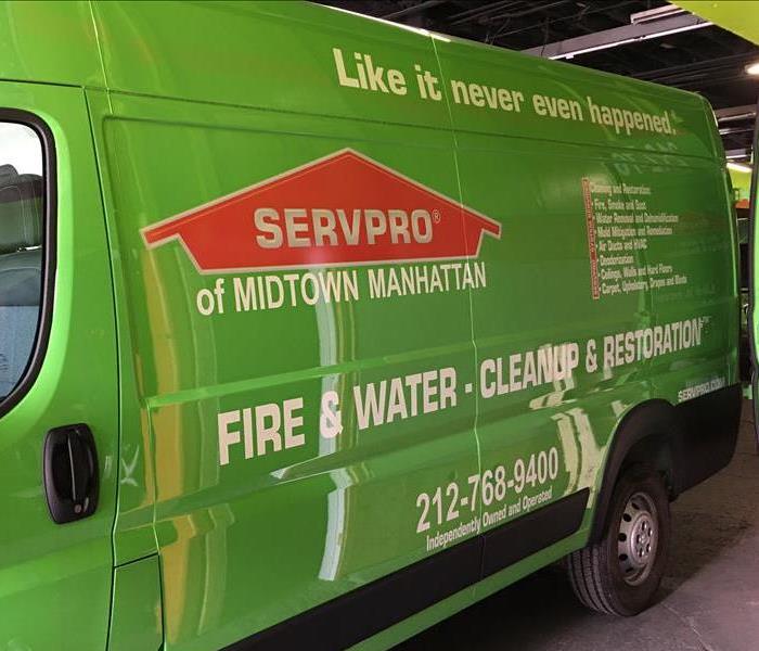 new SERVPRO van