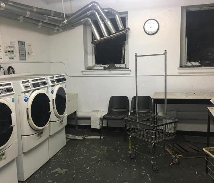 hvac down laundromat